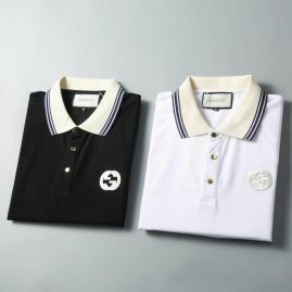Picture of Gucci Polo Shirt Short _SKUGucciM-3XL3003320246